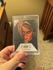 Topps Star Wars Sketch Card 1/1 Anakin Skywalker Mustafar