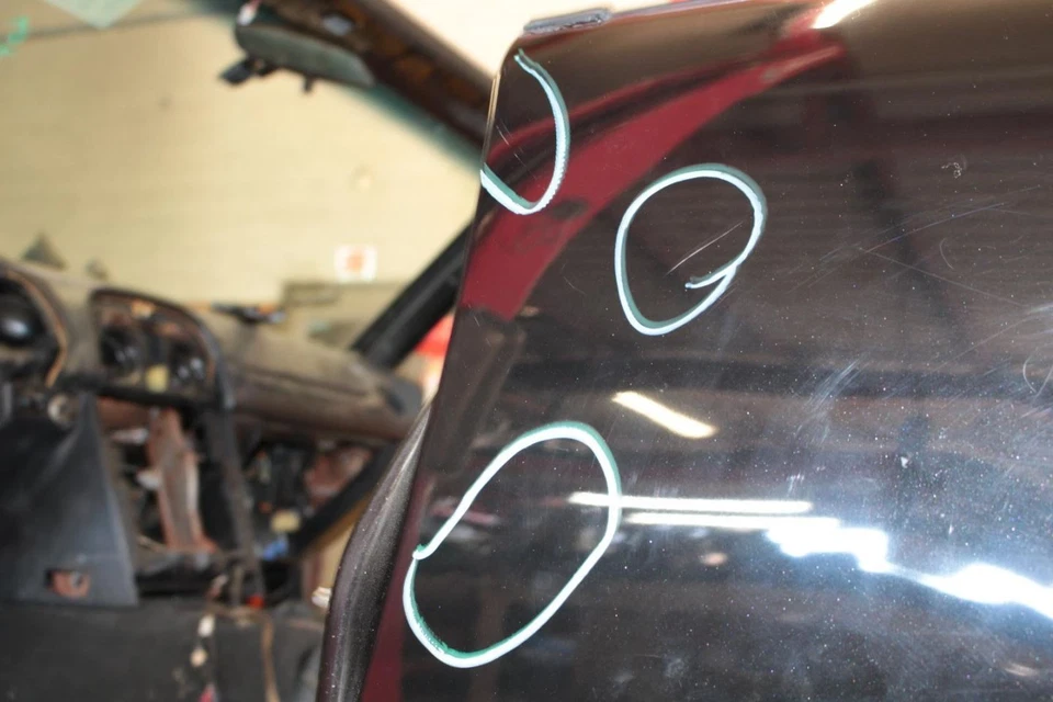 90-97 Mazda MX-5 Miata NA Black Driver Left Rear Quarter Panel - Image 4 of 4