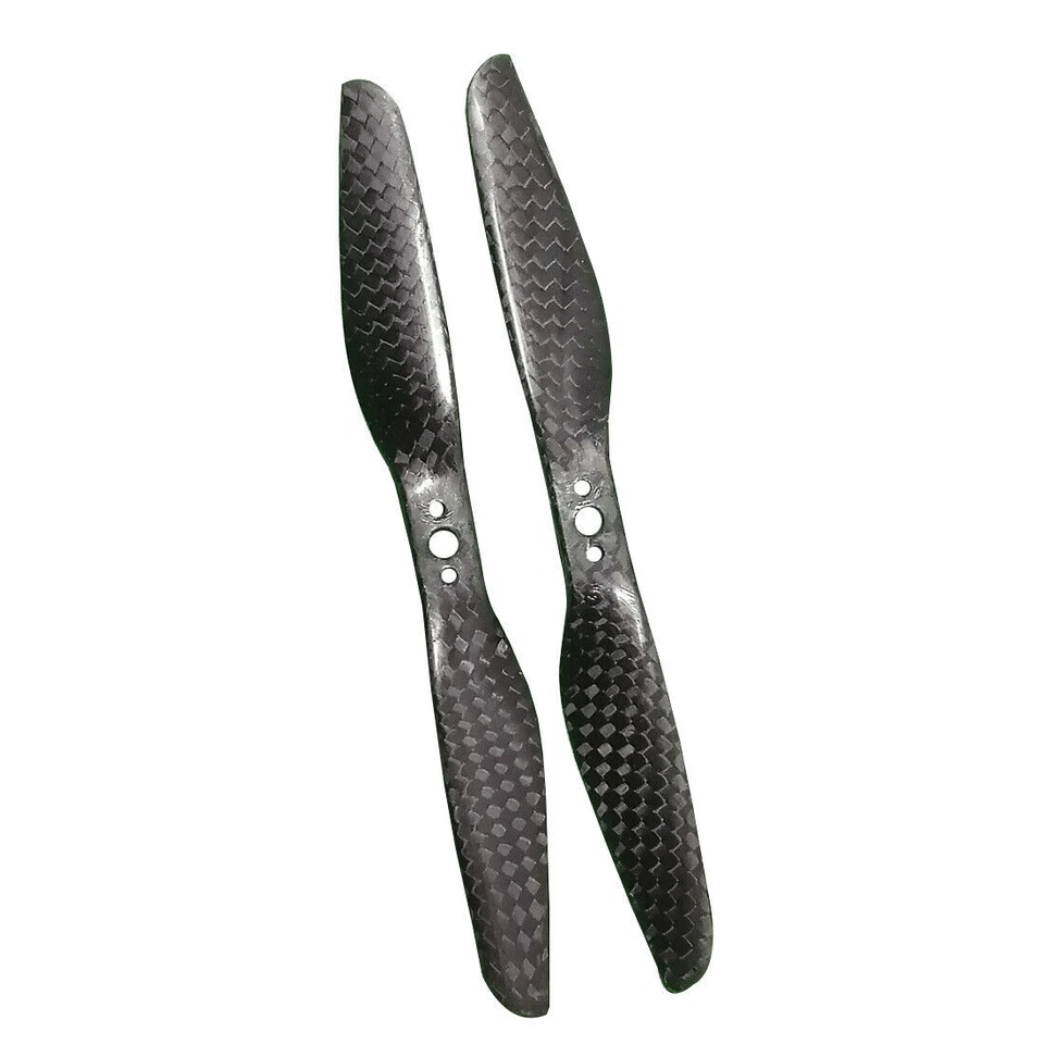 2 Paar Kohlefaser Kohlefaser CW CCW T RC Drohnenmotor Quadcopter Propeller - Bild 3 von 4