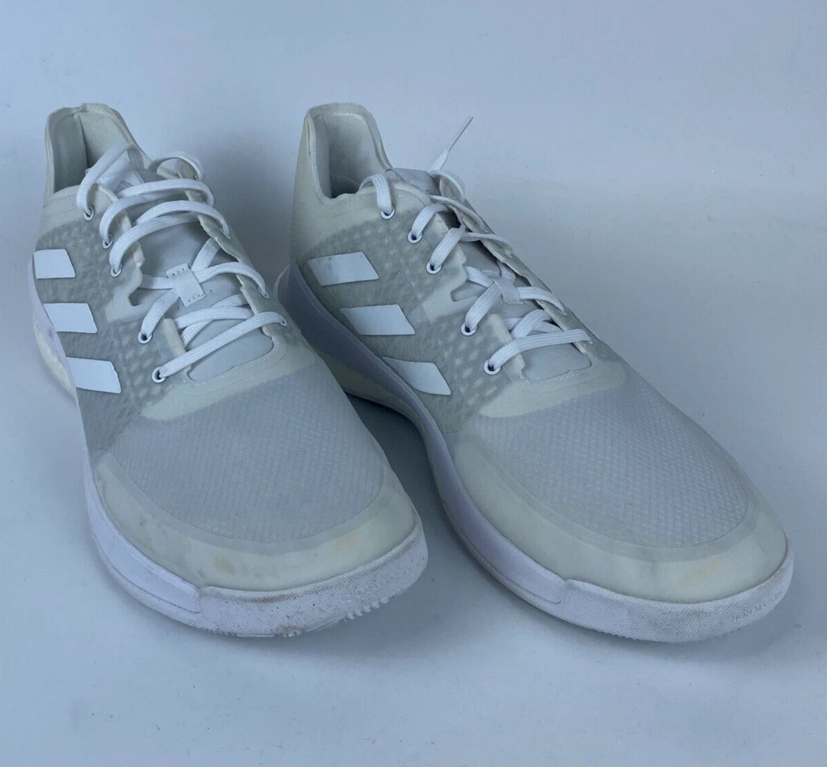 Adidas Crazyflight Sneakers Tennis Donna Taglia 14 Cloud Bianco Maglia Stringate EF2678