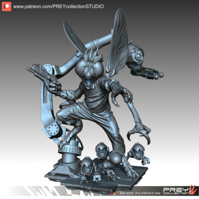1/12th, 1/10th, 1/8th or 1/6th Scale Prey Collection TMNT April Baxter Resin Kit