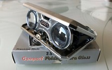 Old Vintage Collectible "Focal" 2.5x25 Opera Folding Binocular in Original Box
