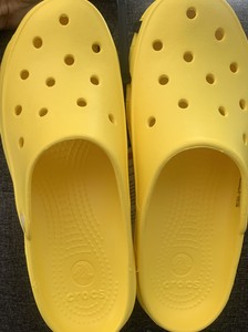 yellow clog sandals