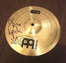 TAME IMPALA SINGER KEVIN PARKER SIGNED 10" DRUM CYMBAL SPLASH COA THE SLOW RUSH
