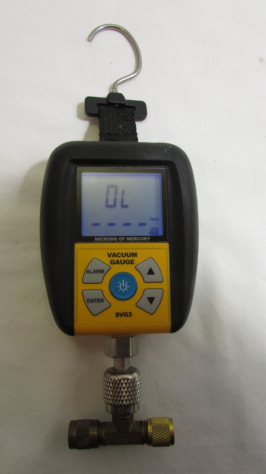 FIELDPIECE COMPACT DIGITAL MICRON VACUUM GAUGE HVACR MODELSVG3 eBay