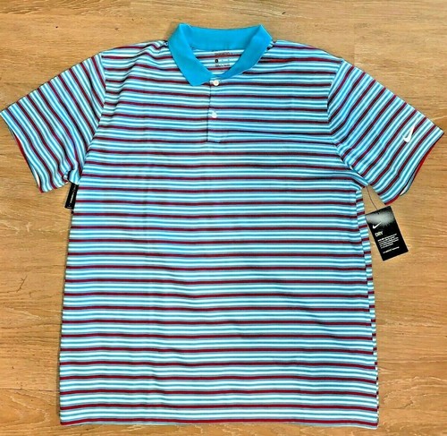 Nike Dry Victory Stripe Golf Polo DRI 