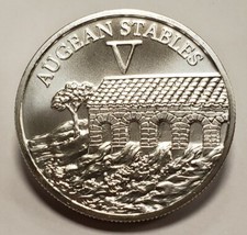 1 oz .999 Silver - Augean Stables - 12 Labors of Hercules - Provident - F4473 85.05 per troy oz