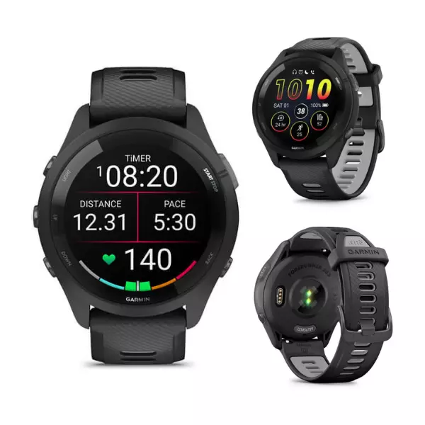 Garmin 265 Men Smart Amoled Sport watch Running Triathlon GPS | eBay