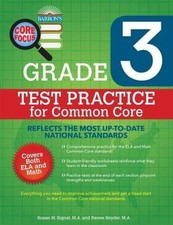 Barrons Core Focus Grade 3 Test Practice For Common Core - 