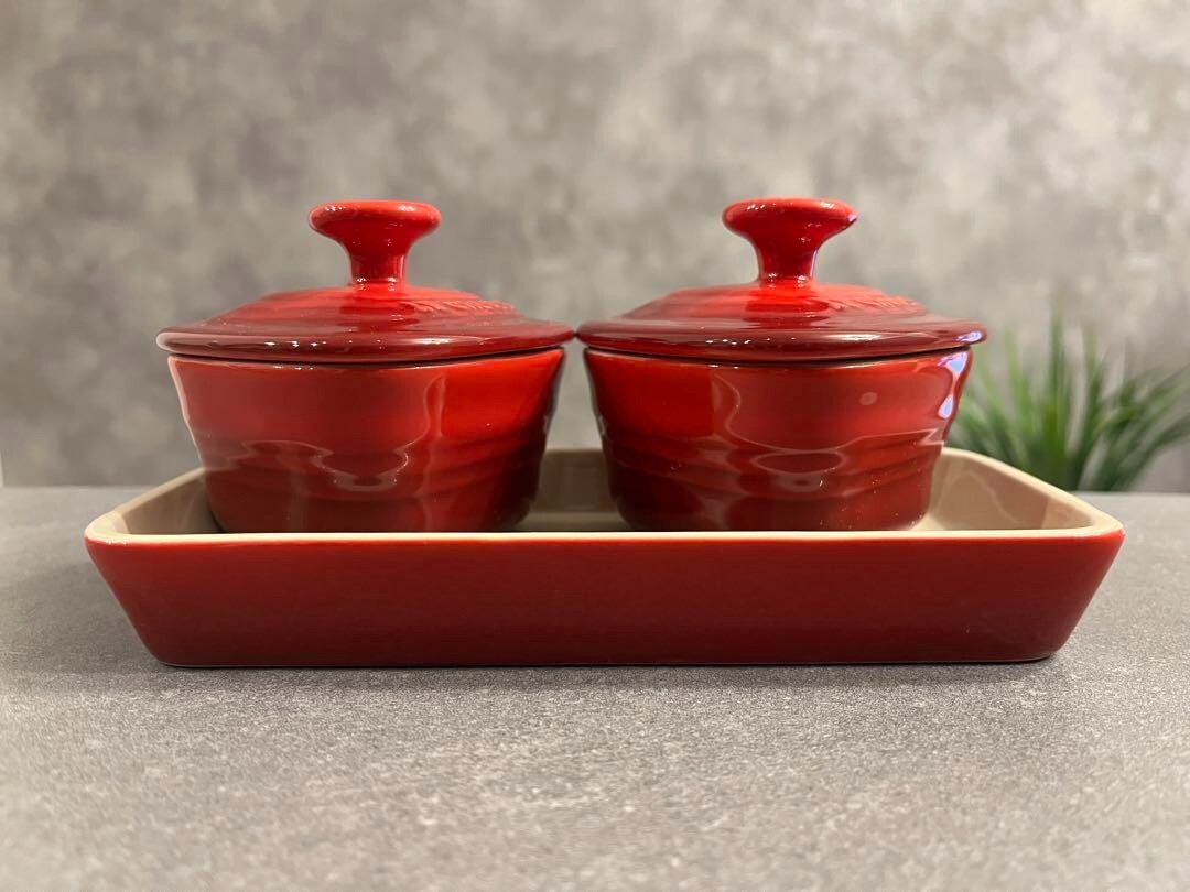 Le Creuset Ramquin d'Amour Set | eBay