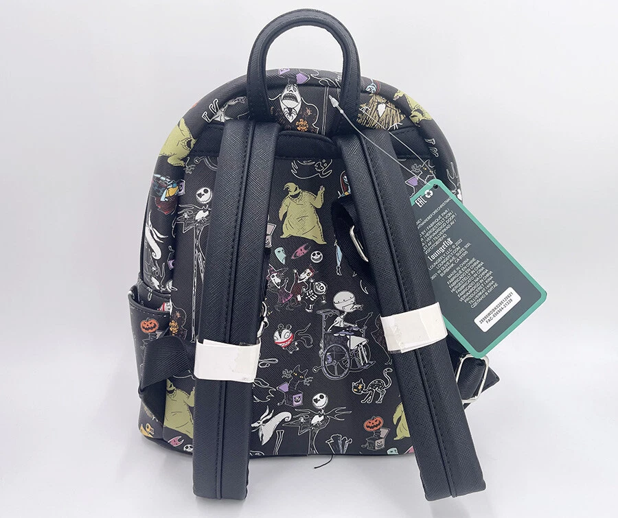 Loungefly x the nightmare before christmas sales character mini saffiano faux leather backpack