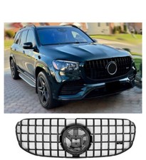Sport Panamericana GT Grill Kühlergrill passt für Mercedes X167 GLS 2019-2023 Sport Panamericana GT Grill Kühlergrill passt für Mercedes X167 GLS 2019-2023