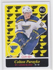 15/16 OPC UPDATE...COLTON PARAYKO...RETRO ROOKIE...# U18...BLUES
