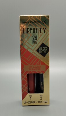 Max Factor X: Lipfinity 24HRS - 135 Lavish Glamour - Set - 2,3 ml + 1,9 ml