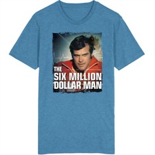 Camiseta Six Million Dollar Man Bionic Man años 70 TV Show Fan