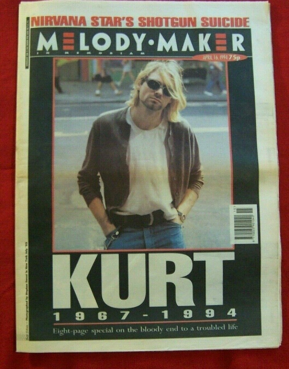 KURT COBAIN NIRVANA 1994 MELODY MAKER DEATH TRIBUTE EDITION