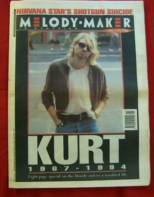 週刊誌 1992 UK Melody Maker with Kurt Cobain Kurt interview, Melody Maker August 28th 1993 : r/Nirvana