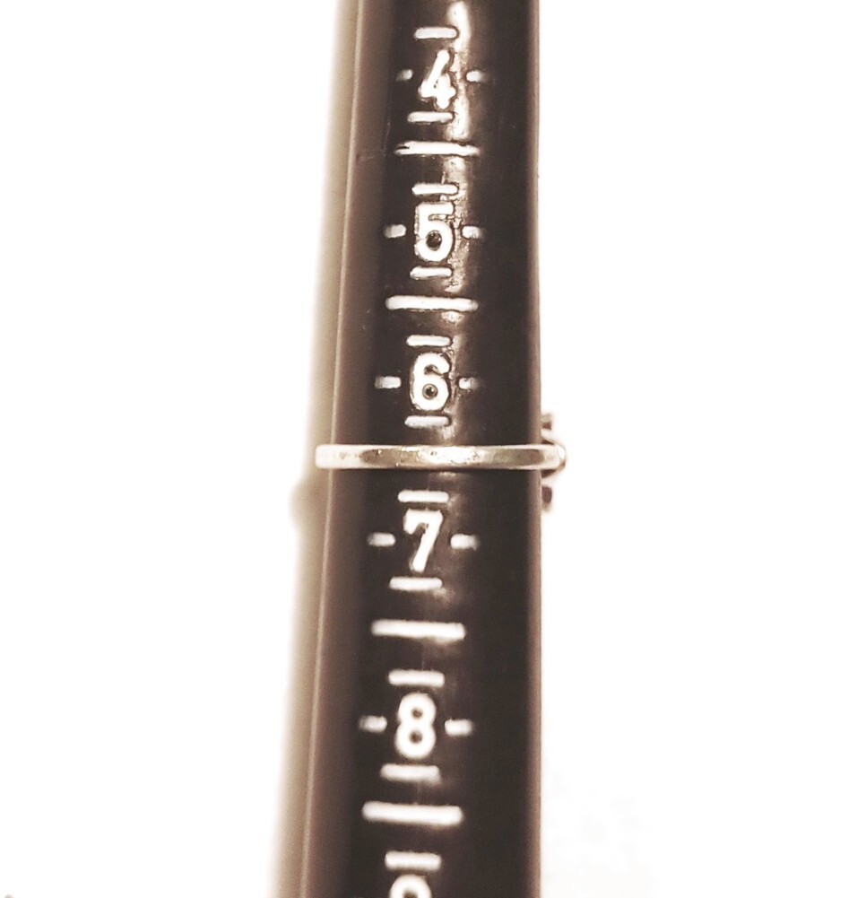 Lavender Sterling Silver Ring Simple Emerald-Cut … - image 8