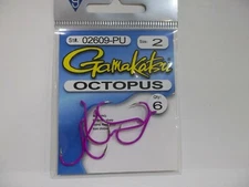 Gamakatsu Octopus Hooks size 2 choose your colors!
