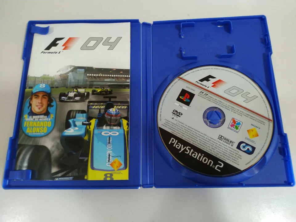 F1 04, PS2, Formula 1, Fernando Alonso, COMPLETO, foto 4 de 4