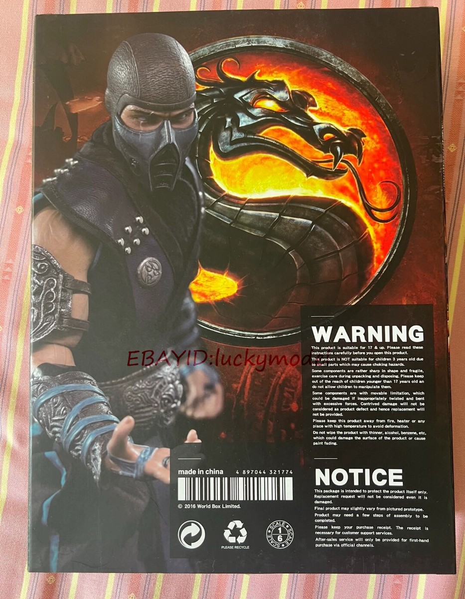 Worldbox 1/6 Mortal Kombat Absolute zero Action Figure Model In
