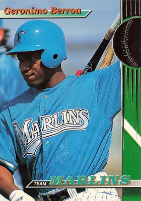 Geronimo Berroa 1993 Stadium Club Florida Marlins #23 Florida Marlins
