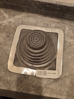 Master Flash Pipe Flashing Metal Roof 1/4'' to 5 3/4'' 81840 Gibraltr 14052 Oatey 