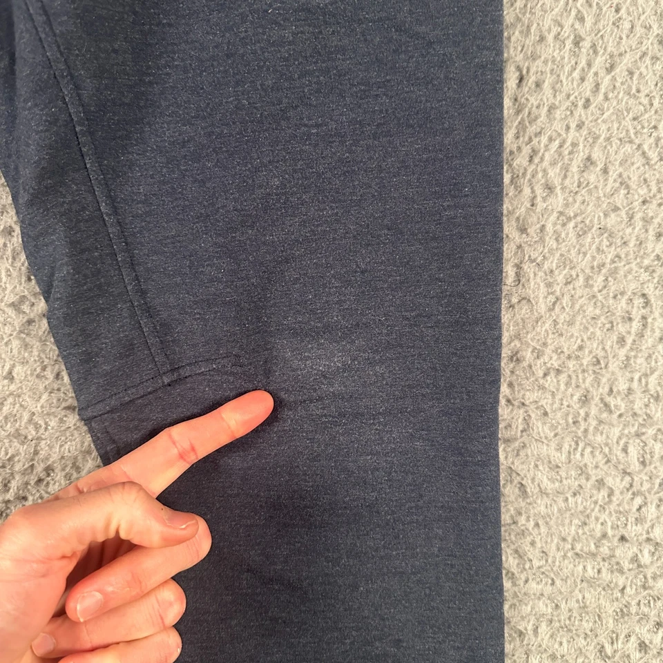 Calça de moletom Lululemon City masculina azul média roupa ativa lounge - Imagem 2 de 4