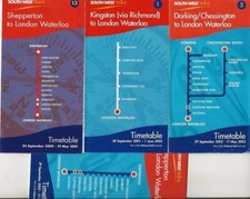 South West Trains Surrey Shepperton Dorking Fulwell London Waterloo station 2001