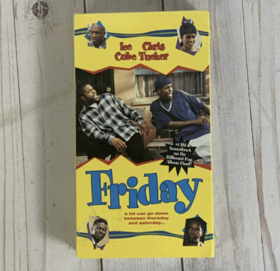 Friday - VHS - Ice Cube Chris Tucker - BRAND NEW SEALED 1995 | eBay