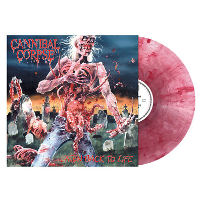 Cannibal Corpse - Eaten Back To Life - Clear With Red Bloodshot LP *SEALED*