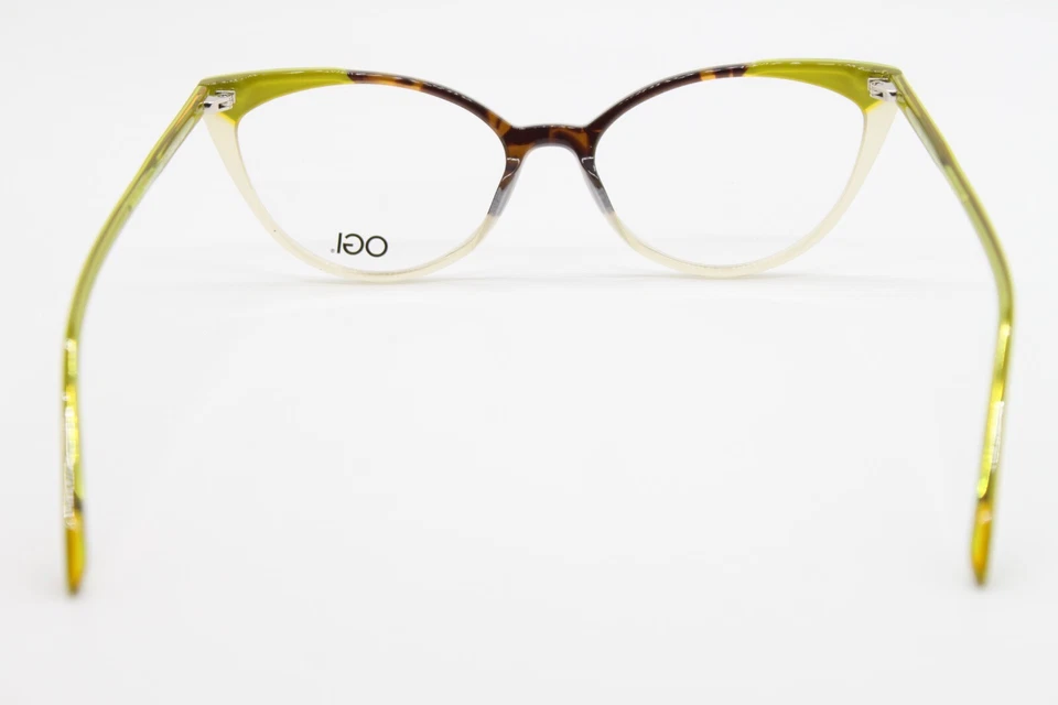 NUEVAS GAFAS OGI BAUHAUS/LIME TORTUGA AUTÉNTICAS 54,5-16,5 Foto 4 de 4