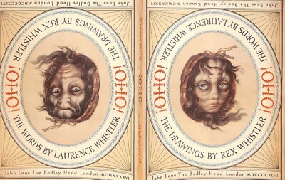 OHO! Certain Two-Faced Individuals The Drawings by Rex Whistler 1946 WHISTLER, L