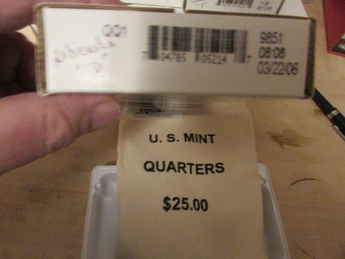$25 Unopened Mint bag of 2006-D Nebraska State Quarters - Picture 3 of 3