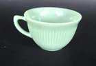 Vintage Fire King Oven Ware JANE RAY jadeite green glass tea coffee cup ONLY