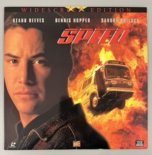 Speed Laserdisc Widescreen 1993 8638-85 Keanu Reeves Sandra Bullock