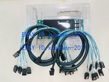 Lenovo LSI 430-16I HBA 12 Gbps PCIe 16 Port IT Mode JBOD 4 SFF-8643 SATA Cable