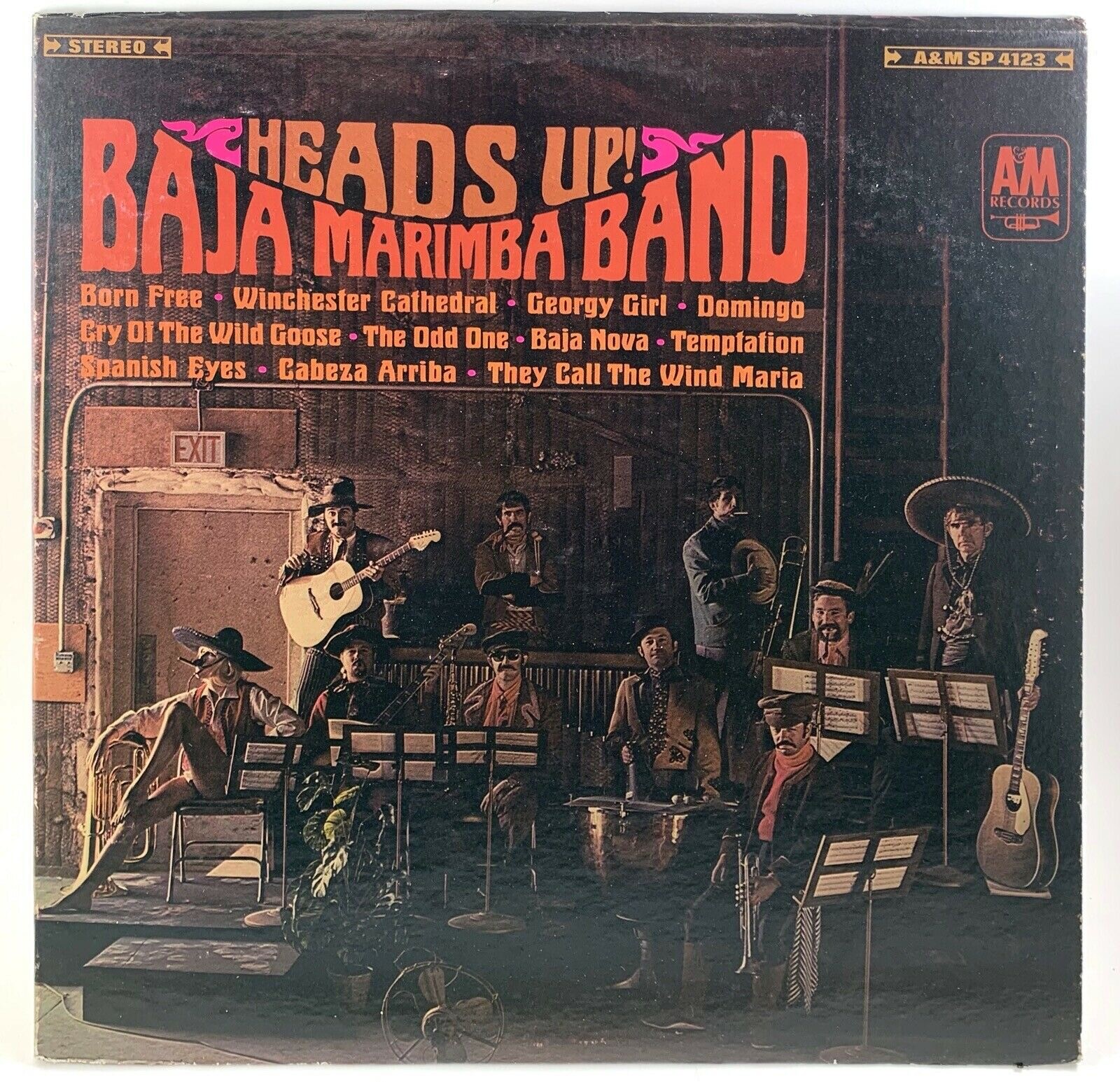 Baja Marimba Band • Heads Up! • Vinyl Record Album LP eBay