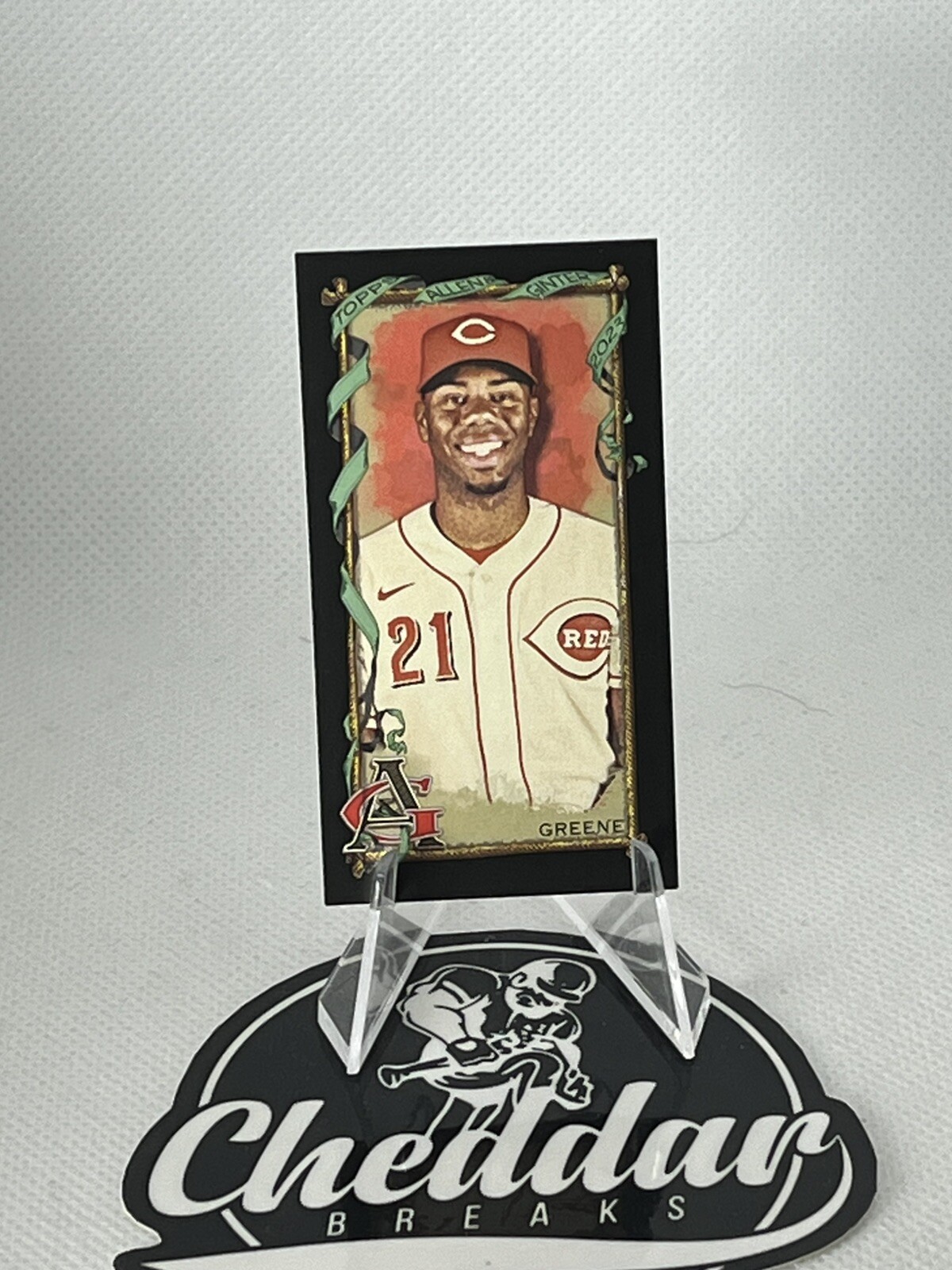 2023 Topps Allen & Ginter Black Border Mini Hunter Greene #182 *Mint*