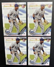 2019 Bowman Draft WANDER FRANCO Prospect #BD-93 LOT 4x Rays Baseball