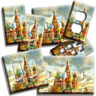 MOSCOW RUSSIA KREMLIN SAINT BASIL CATHEDRAL LIGHT SWITCH OUTLET WALL PLATE DECOR