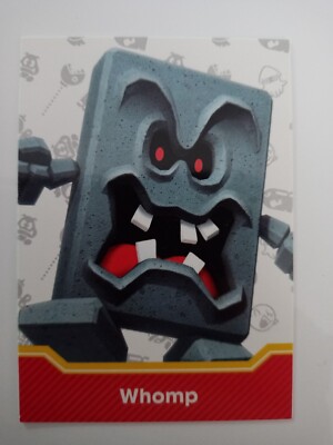 Super Mario Tradingcard - Nummer 103 Whomp