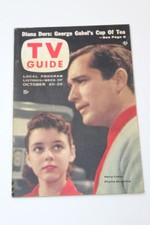 October 20 1956 TV Guide PERRY COMO Jesse White DIANA DORS Ray Bolger ~Dallas Ed