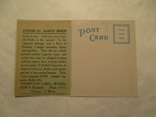 Chickasha Oklahoma Postcard Administrative Bldg OCW College OK - Picture 2 of 2