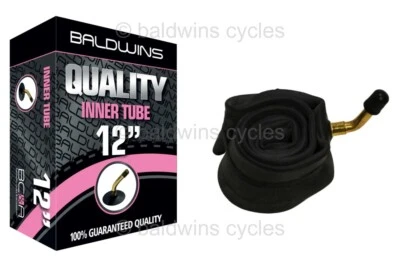 Baldwins QUINNY BUZZ Pushchair / Pram Inner Tube BENT VALVE 12"