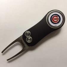 New Pitchfix Hybrid 2.0 Switchblade Chicago Cubs Golf Divot Tool