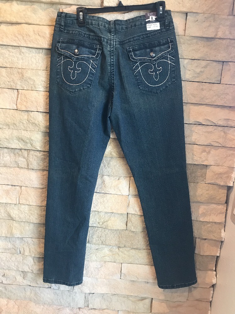 Pantalon Jean Femme Ling’s Denim Taille 17/18 - Neuf Avec étiquettes - Coupe Regular