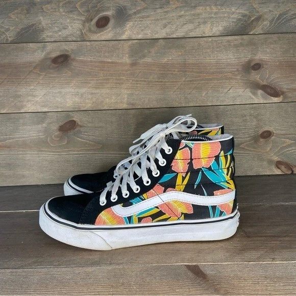 Vans sk8 sales hi tropical