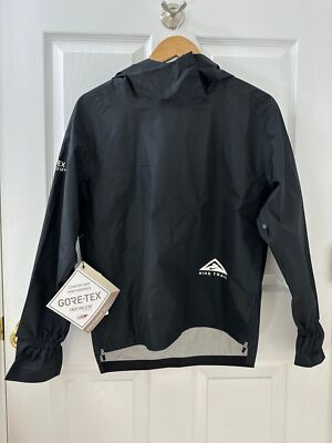NIKE TRAIL GORE-TEX ナイロンジャケット 黒 L 美品 NWT Nike GORE-TEX Trail Jacket Women Waterproof Running Jacket