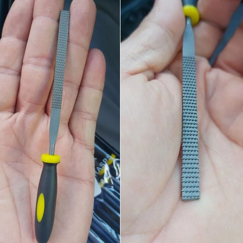 Juego de 6 archivos raspadores de mango de madera de 5,5" talla modelado carpintería molienda - Imagen 3 de 19